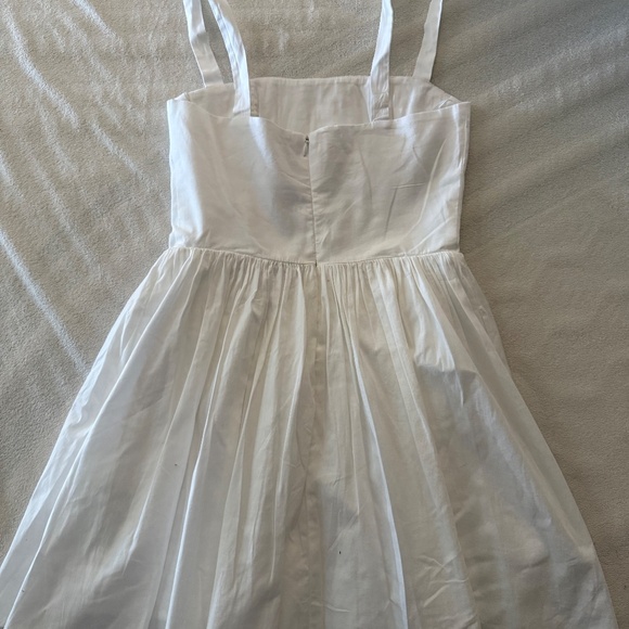 Zara white milk maid dress in XS - Picture 2 of 4